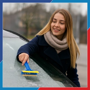 2x скребок для стекла Murska 575 латунное лезвие финский подарочный набор