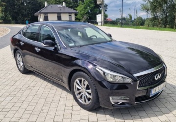 Infiniti Q70 Sedan Facelifting 2.2d 170KM 2016 Infiniti Q70 Pelne wyposazenie Nawigacja Kamera ALU Skora Gwarancja I rej., zdjęcie 1