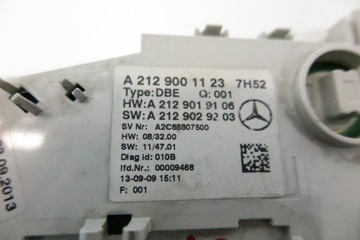 LAMPA KABINY POLSTROVÁNÍ MERCEDES BENZÍN W212 A2129001123