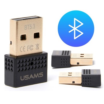 Szybki Adapter USB Bluetooth USAMS US-ZB285 BT 5.3 na USB ZASIĘG DO 20M