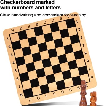 Деревянная шахматная доска — набор для комбинированных игр в шахматы — портативный игровой набор