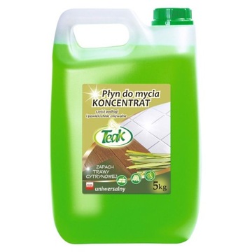 Teak płyn uniwersalny 5L Trawa cytrynowa 1szt