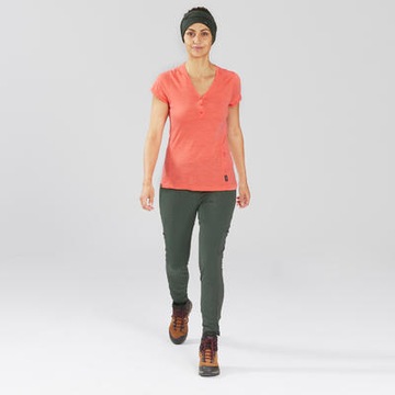 Женские треккинговые леггинсы Forclaz Travel 500