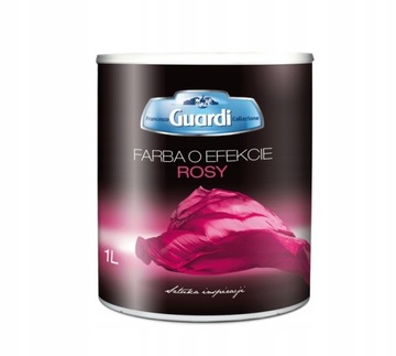 Farba o efekcie rosy 1L farby