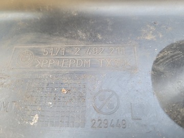 BMW 3 E46 седан М-пакет, накладка на порог, левый порог