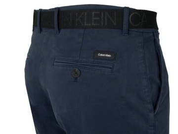 CALVIN KLEIN spodenki męskie, granatowe, Slim, 28