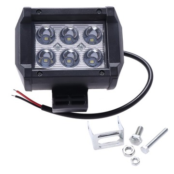 LAMPA CZOŁOWA Z ŻARÓWKĄ LED 18 W