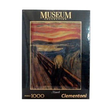 PUZZLE 1000 EL CLEMENTONI ART KRZYK MUNCH MUSEUM