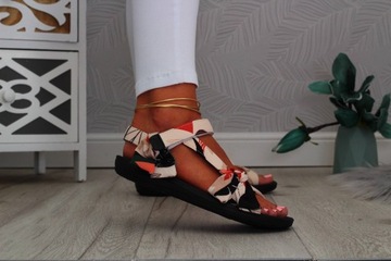 САНДАЛИИ ЖЕНСКИЕ СПОРТИВНЫЕ САНДАЛИИ НА VELCRO BOW