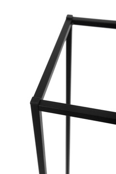 ПОДСТАВКА ДЛЯ ЦВЕТОВ МЕТАЛЛИЧЕСКАЯ, ОДИНАРНАЯ, ПОЛЬСКИЙ ИЗДЕЛИЕ, LOFT, черный, 80 см