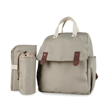 Kids Travel Органайзер Bag Maternal Carrier Поліестер Підгузок Рюкзак Хакі