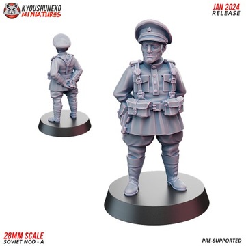 NCO A Soviet Infantry Kyoushuneko Miniatures