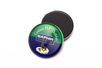 SAPHIR HP Dubbin 100ml Tłuszcz Do Skór CZARNY