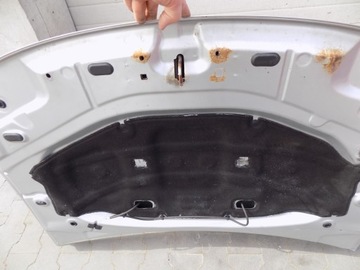 DACIA DUSTER I 2013 СЕРЕБРЯНЫЙ КАПОТ