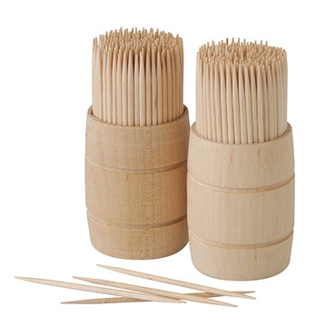 Wykałaczki drewniane w dozowniku PURE 6,8cm 400szt