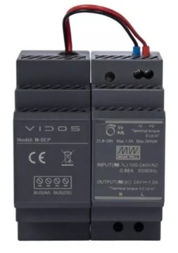 Zasilacz VIDOS DUO M-SEP/HDR-30-24 monitoring