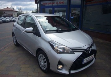 Toyota Yaris III Hatchback 5d Facelifting 1.33 Dual VVT-i 99KM 2017 Toyota Yaris Toyota Yaris III Salon PL - serwis 1.3 Benzyna 99KM
