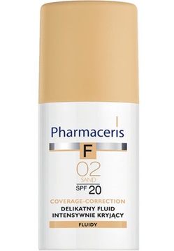 Pharmaceris F Fluid kryjący SPF20 02 Sand 30ml