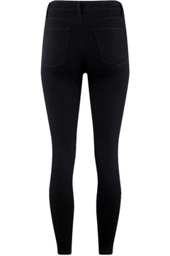 Primark Damskie Czarne Jeansowe Spodnie Jeansy Rurki Skinny Slim S 36
