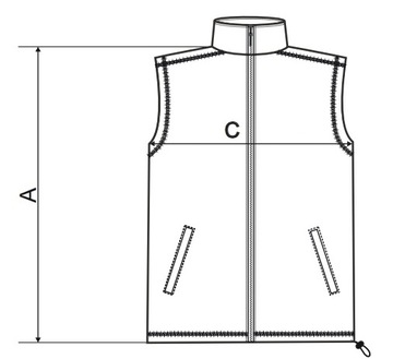 Утепленный жилет RIMECK унисекс M
