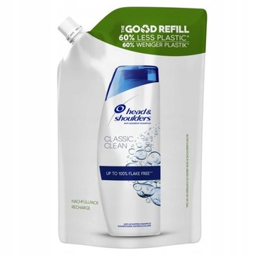 Head & Shoulders Classic Clean szampon ZAPAS 480 ml