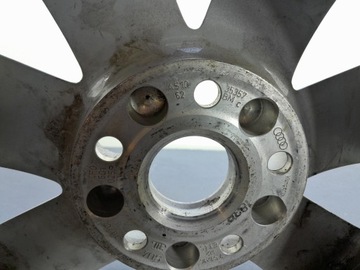 AUDI A6 C6 KOLO REZERVY DOJEZDOVÉ 225/55 R16 5X112 7,5JX16 4F0601025P