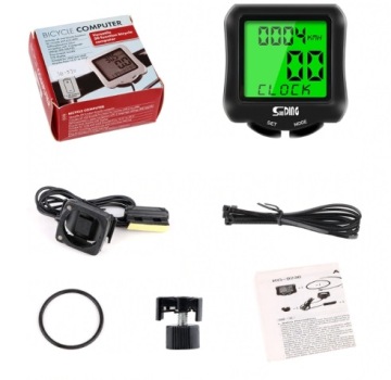 Водонепроницаемый ВЕЛОСИПЕДНЫЙ РЕГИСТРАТОР 30 ФУНКЦИЙ