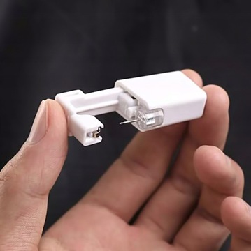 ОДНОРАЗОВЫЙ ПИСТОЛЕТ ДЛЯ ПРОКИЗАНИЯ УШЕЙ