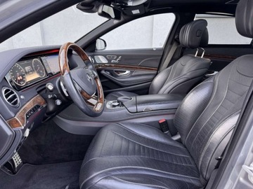 Mercedes Klasa S W221 Limuzyna Facelifting 4.7 V8 (500 BlueEFFICIENCY) 435KM 2013 Mercedes-Benz Klasa S S550 Long 435 KM Burmester Nappa FullLED Panorama Ni, zdjęcie 16