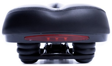 ВЕЛОСИПЕДНОЕ СИДЕНЬЕ ИЗ ПЕНЫ СО СВЕТОДИОДНЫМИ ПРУЖИНАМИ