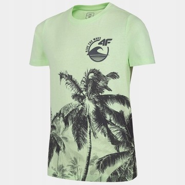 ФУТБОЛКА ДЛЯ МАЛЬЧИКОВ 4F ХЛОПКОВАЯ ФУТБОЛКА 122