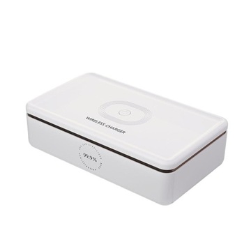 Bezprzewodowa ładowarka Light Sanitizer Box zabija