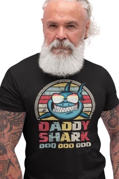 KOSZULKA PREZENT DLA TATY DZIEŃ OJCA DADDY SHARK