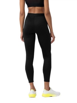 LEGGINSY DAMSKIE SPORTOWE KRYJĄCE WYSOKI STAN 4F r. XS