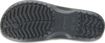 KLAPKI CROCS CROCBAND FLIP GRAFITOWO-ZIELONE 11033 0A1 r 39-40