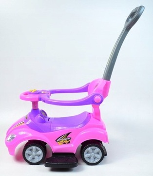 МАШИНКА С РУЧКОЙ, 3 ЦВЕТА