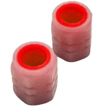 NAKRĘTKI NA WENTYLE ŚWIECĄCE 2 SZT