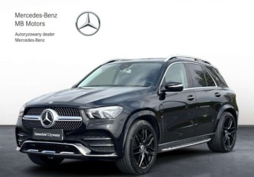 Mercedes GLE V167 SUV 2.0 300d 245KM 2019 Mercedes-Benz GLE Salon PL AMG Line Kamera Airmatic Carplay Android Auto F