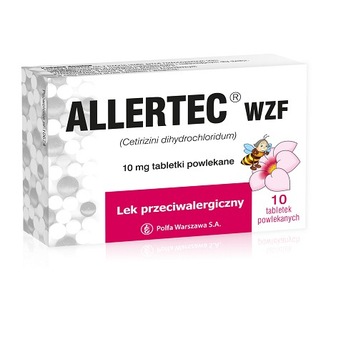 Allertec WZF 0,01 g, 10 tabletek