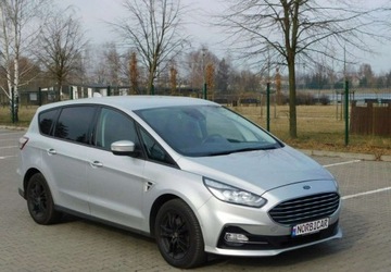 Ford S-Max II Van Facelifting 2.0 EcoBlue 150KM 2021 Ford S-Max z Gwarancja Bezwypadkowy Kupiony Salon 2-2021r 2.0 Diesel 150KM, zdjęcie 4