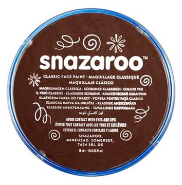 Farba do twarzy C. Brązowa 18ml SNAZAROO 1118999