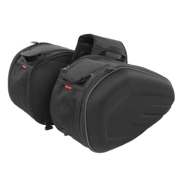 1 пара мотоциклетных седельных сумок из ткани 600D