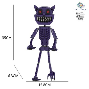 Poppy 3 Smiling Critters Playtime Building Blocks Kurom Фигурка Игра