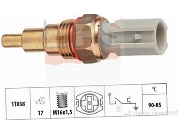 EPS 1.850.205 PŘEPÍNAČ TERMICKÝ VENTILÁTOR CHLADIČŮ