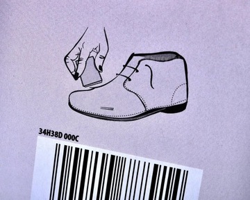 G12-20 KOSTKA GUMKA DO RYS NA BIAŁEJ PODESZWIE H38