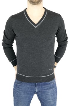CERRUTI sweterek męski popielaty SWCR01 (XL)