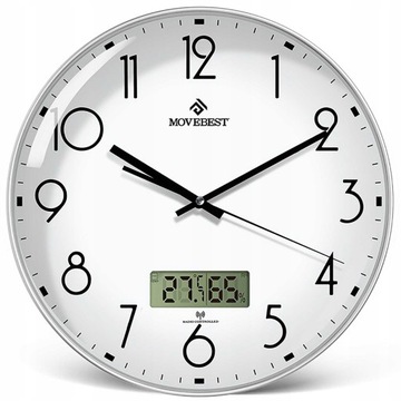 Современные металлические настенные часы Crystal Home