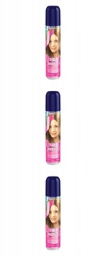 Venita 1-dniowy Spray METALICZNY RÓŻ, 3szt