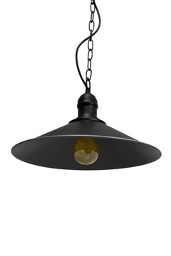 Lampa wisząca LOFT/Industrial CROSS/W1/M czarna