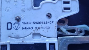 JAGUAR S-TYPE ZÁMEK DVEŘE PRAVÝ ZADNÍ YW4A-5426412-CF 9 PIN + KLIKA